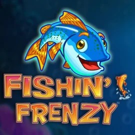 Fishin Frenzy logo by Blueprint Gaming Fugu Casino