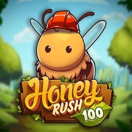 Honey Rush 100 logo – Slots by Play'n GO at Fugu Casino