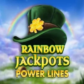 Enjoy Rainbow Jackpots Power Lines by Red Tiger Gaming – logo hosted on fugucasinocanada.ca