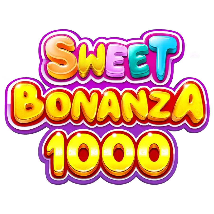 Logo of Sweet Bonanza 1000 from Pragmatic Play at Fugu Casino